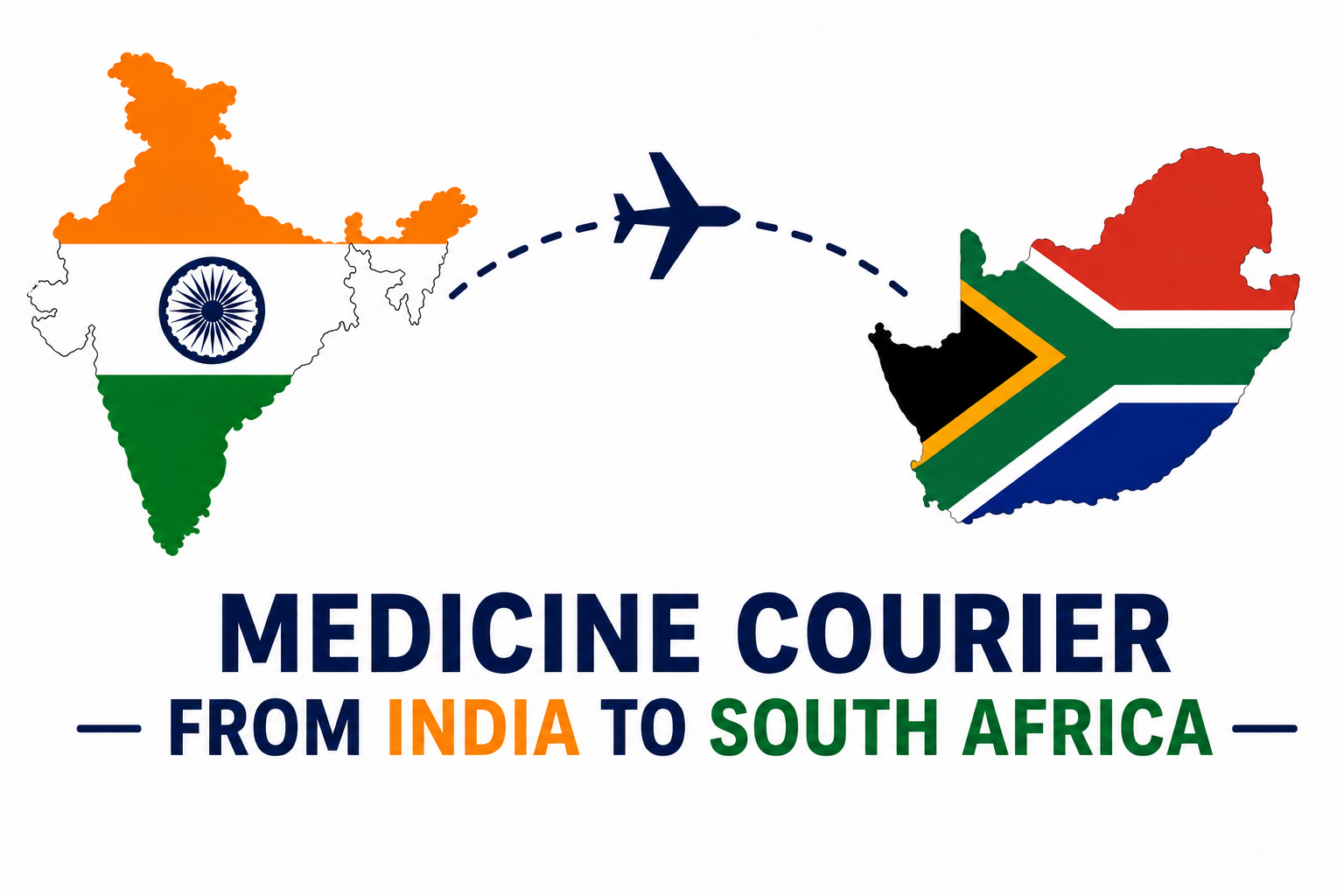Medicine Courier from India to South Africa -Trusted Service